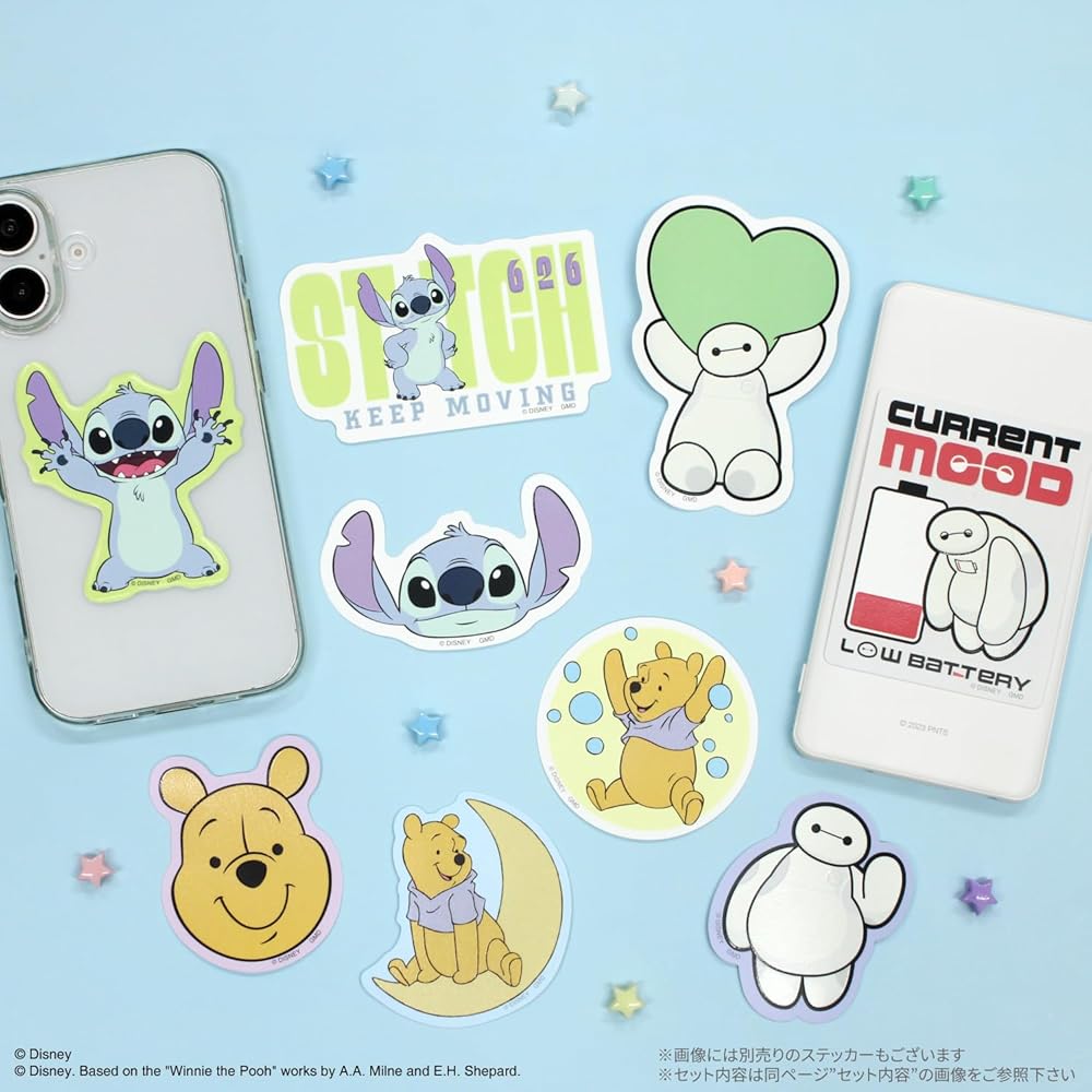 Gourmandise Disney Character Glow-in-the-Dark Mobile Sticker Baymax DNG-283BX
