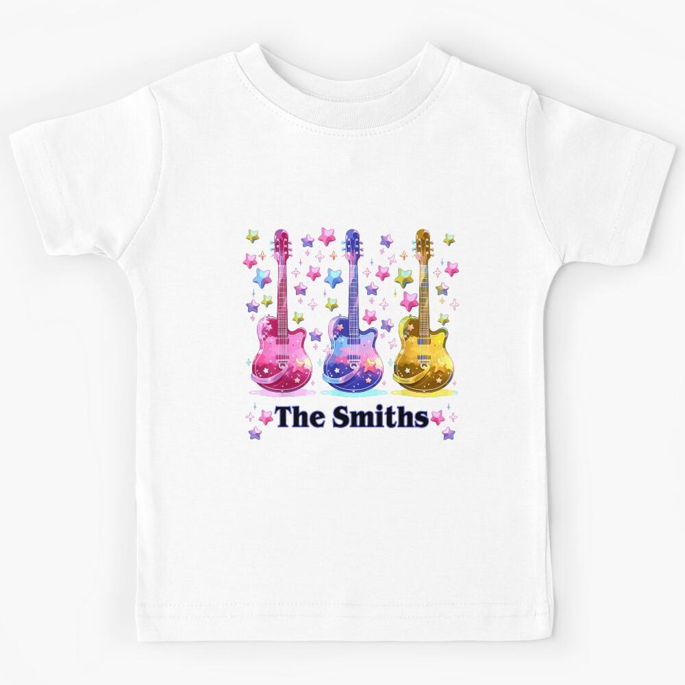 The Smiths Colorful Starry Guitars Illustration Kids T-Shirt 130
