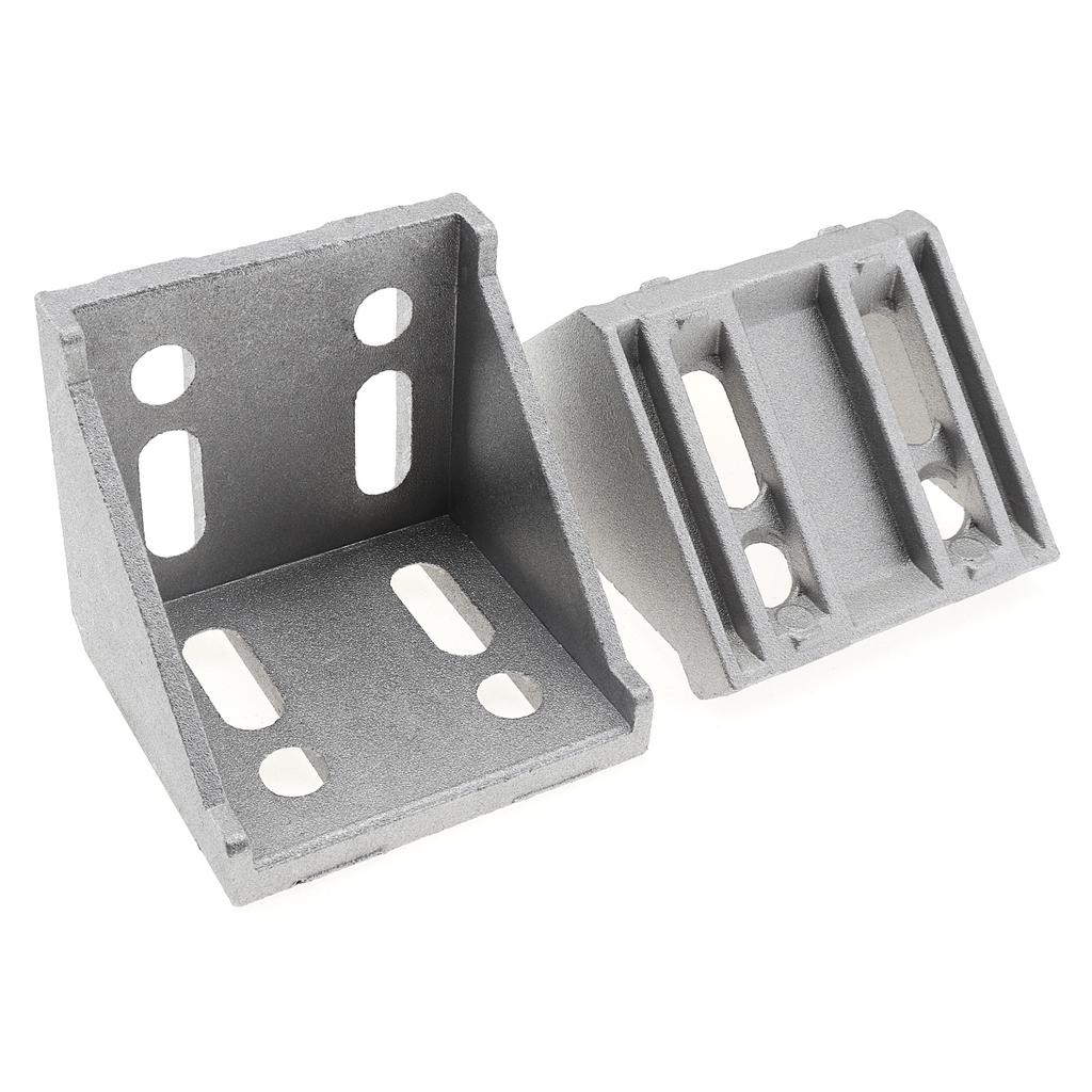 5Pcs 6060 58x58x58mm European Corner Fitting Angle Aluminum 60 X 60 L Connector Bracket Fastener Industrial Aluminum Profile 5Pcs 6060 58x58x58mm European Corner Fitting Angle Aluminum 60 X 60 L Connector Bracket Fastener Industrial Aluminum Profile