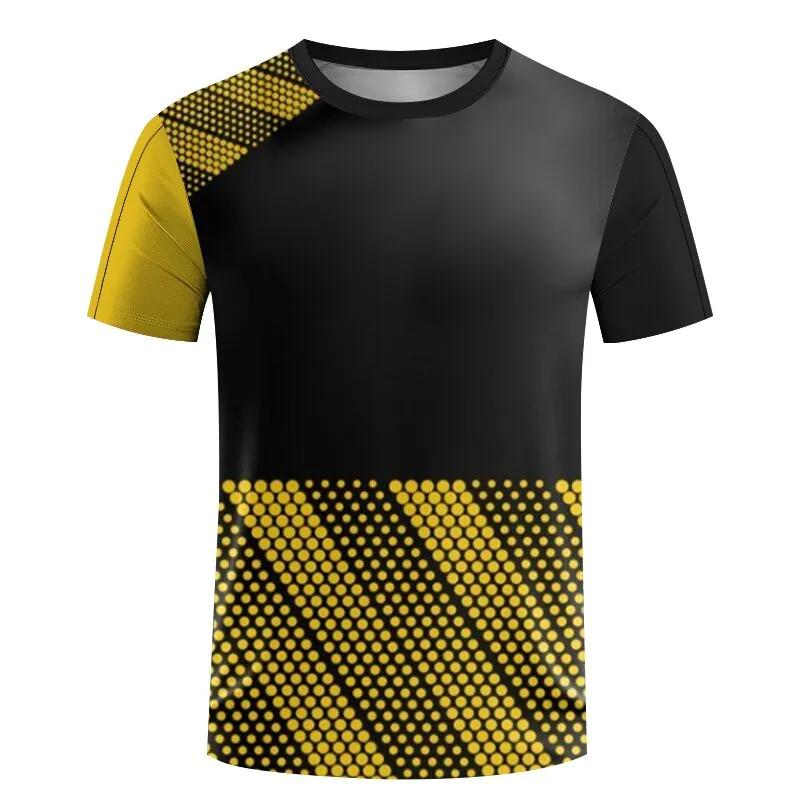 Fashion Table Tennis Sports T Shirts Summer Casual Short Sleeve Men Women 3D Printed T-shirts Loose Quick Dry Breathable Tees