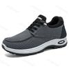 Fashion Men's Platform Sneakers 2025 Spring Autumn Breathable Soft Sole Running Shoes Comfortable Non Slip Height Increase Casual Shoes