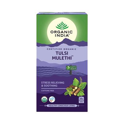 Tee mit Tulsi und Süßholz (25 Stück, 1,8 g), Tulsi Mulethi Tee Bio Indien
