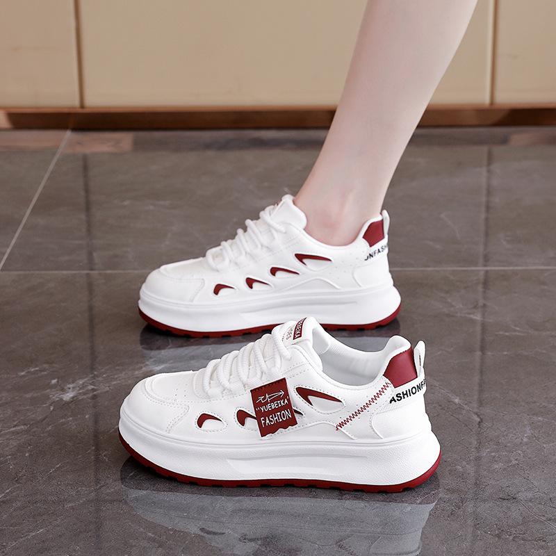 

Little white shoes women s new spring and autumn 2025 versatile sports and leisure shoes soft-soled travel board shoes women W2027 40