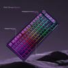 Xiaomi 134 Key Custom Lavender Purple Double Shot Keycaps Shine Through PBT Keycaps for Cherry Gateron MX Switches Mechanical Keyboards