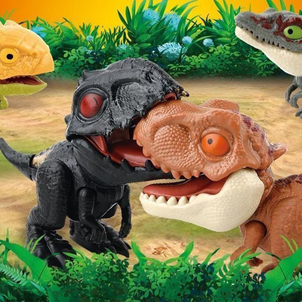 Mini Biting Dinosaur Finger Toys Parent-Child Interaction Finger Toy Jurassic Dinosaurs Biting Dino for Children's Day Gift