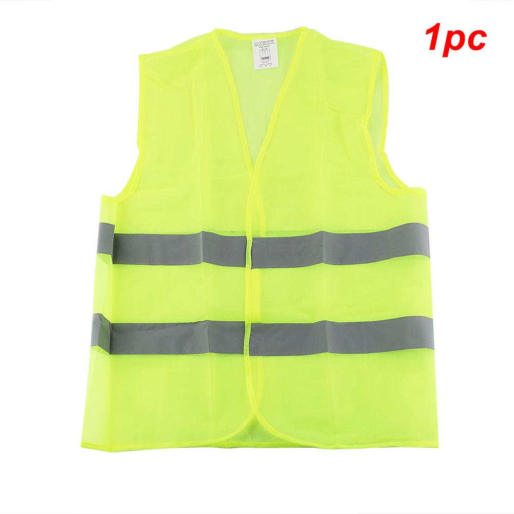 Car Reflective Vest Waistcoat High Visibility Neon Emergency Belt Clothing Bicycle Riding Motorcycle Accessories For Marine Boat