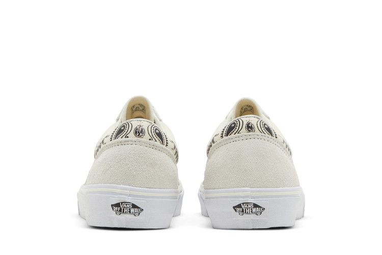 Vans Style 36 Skull Bandana White Black
