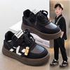 Children's board shoes 2025 autumn new girls casual shoes fashion boys sports shoes medium and older children soft-soled running shoes