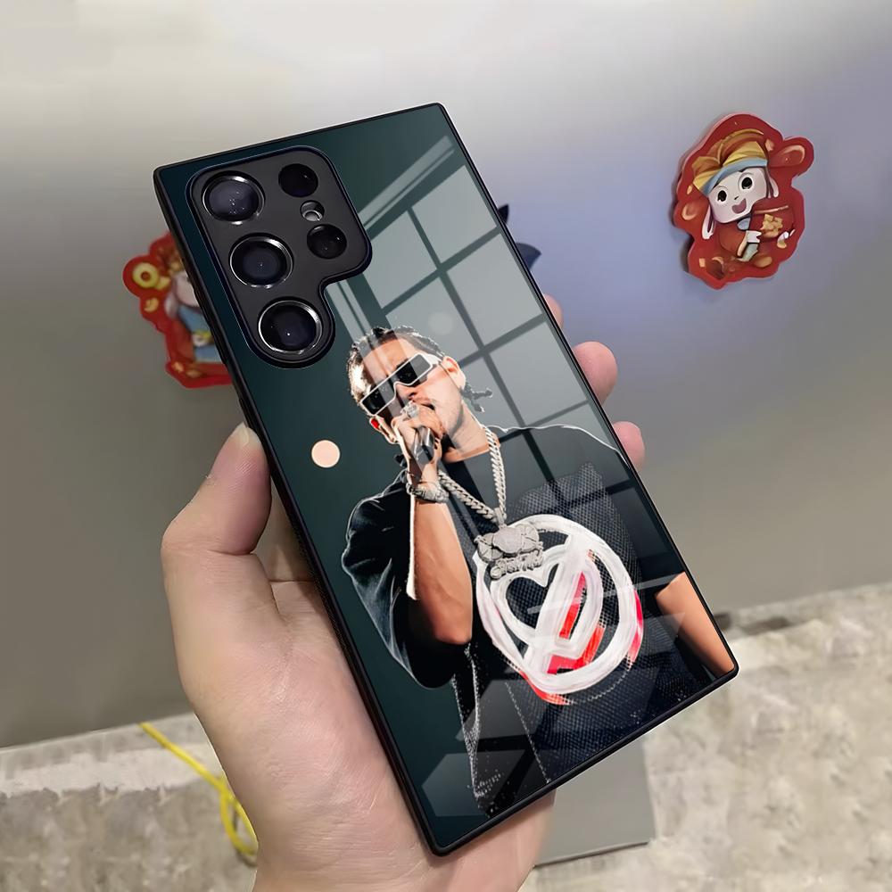 

Rapper JOP Fuerza Regida Phone Case For Samsung S26 S25 Ultra S23 S22 S24 S20 Fe S21 Plus A54 A53 A16 Glass Cover Samsung s22plus