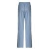 Women's Autumn Loose Solid Color Long Drawstring Elastic Waist Casual Pants