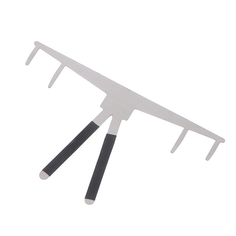 Microblading Measure Three-Point Positioning Balance Ruler Eyebrow Stencil Ruler