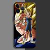 Dragon Ball Cool Saiyan Vegeta Case for iPhone 12 Mini 7 6s 13 Pro 11 16Pro Max XR 14 XS X 16e 8 Plus SE 15 Soft Cover