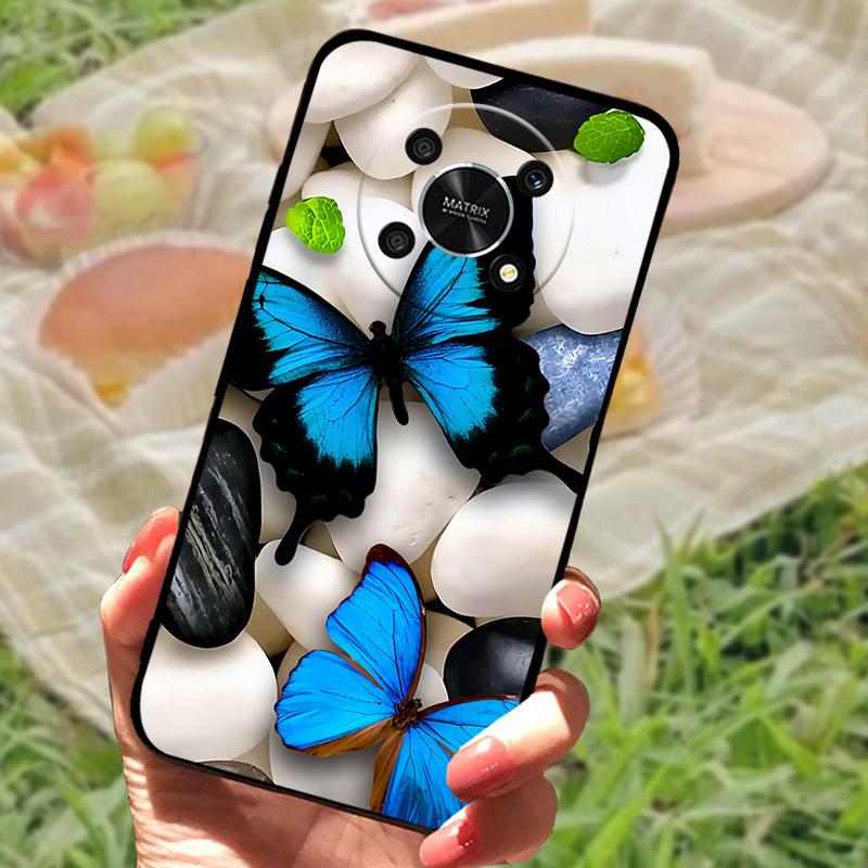 Luxury Fashion Case For Honor Magic4 Lite 5G New TPU Soft Silicone Cover Funda For Huawei Honor Magic 4 Lite Phone Bumper Shell