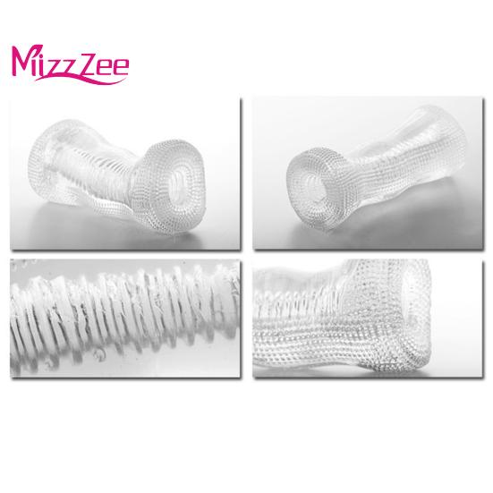 Masturbator Men's Masturbation Cup Transparent Eco-friendly Rubber Men Balanus Endurance Exercise Artificial Vagina