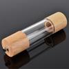 Manual Pepper Grinder Multifunctional Efficient Grinding Oak   Acrylic Pepper Mills Shakers