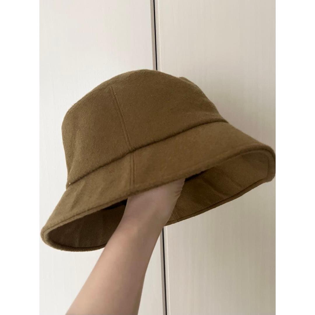 Used KEIJIMA TAKAYUKI wool bucket hat brown