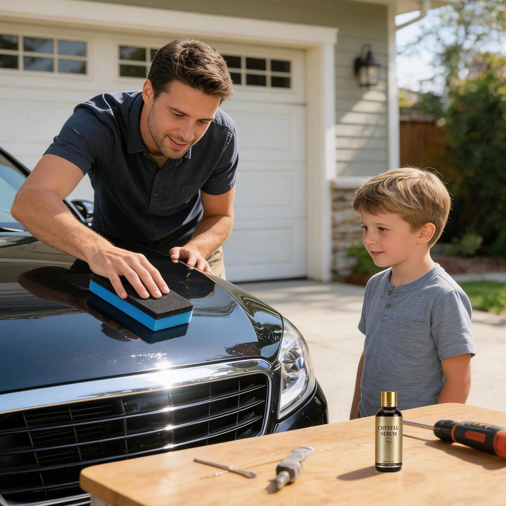 Ceramic Car Coating 9H Long Lasting Protection 100ml Hydrophobic Ceramic Coating Kit For Truck SUV Keep Paint Surface Clean