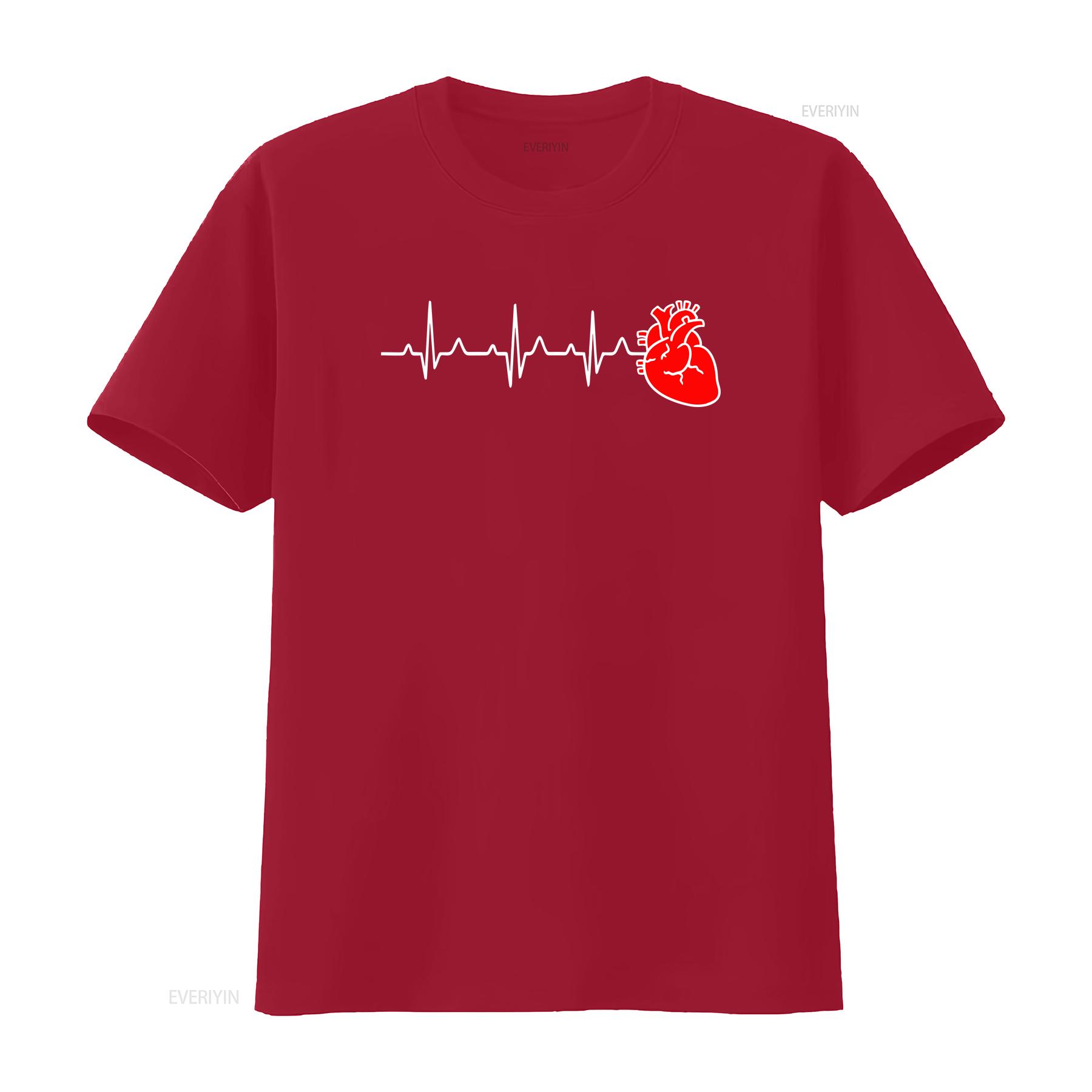 Cardiac Nurse Heartbeat Cardiology CNS Nursing RN T Shirt vintage Washed Stylish Top For Everyday Wear Versatile graphic S