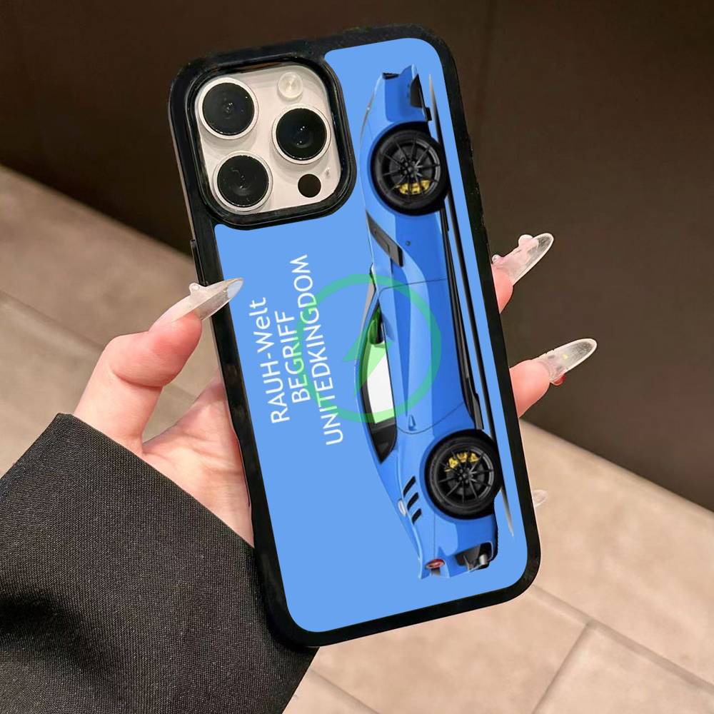 Sports Car Jdm Drift RWB 911 964 933 For Magsafe Wireless Charge Phone Case For iPhone 17 16 14 13 12 11 15 Pro Max Plus