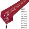 Vintage TableCloth with Tassel Table Cover Table Flag Red Chinese Style Table Runner  Wedding Party
