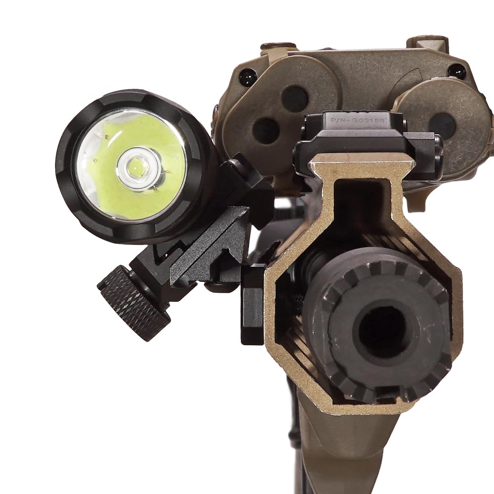 Ryohin Buhin M-LOK Compatible Offset Rail Mount Light Mount for SF M300/M600 (HSP Type Thorntail2 Replica)