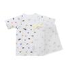 MIKI HOUSE Baby Short Made In for Boys and Baby Undershirt, 100% Cotton, Japan, Girls, Clothes, Newborn, 60cm, Blue, 40-2106-382
