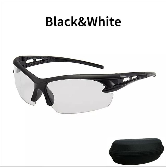 Night Vision Glasses Anti -Glare Night Sunglasses Motorcycle Car Driving Googles For Men Outside Sport Cycling Eyewear With Case