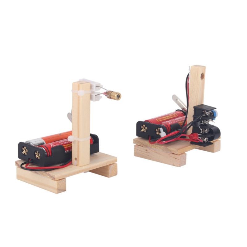 hot! Diy Infrared Alarm Kit Stem Toys For Children Physical Scientific  Experiment Learning Educational