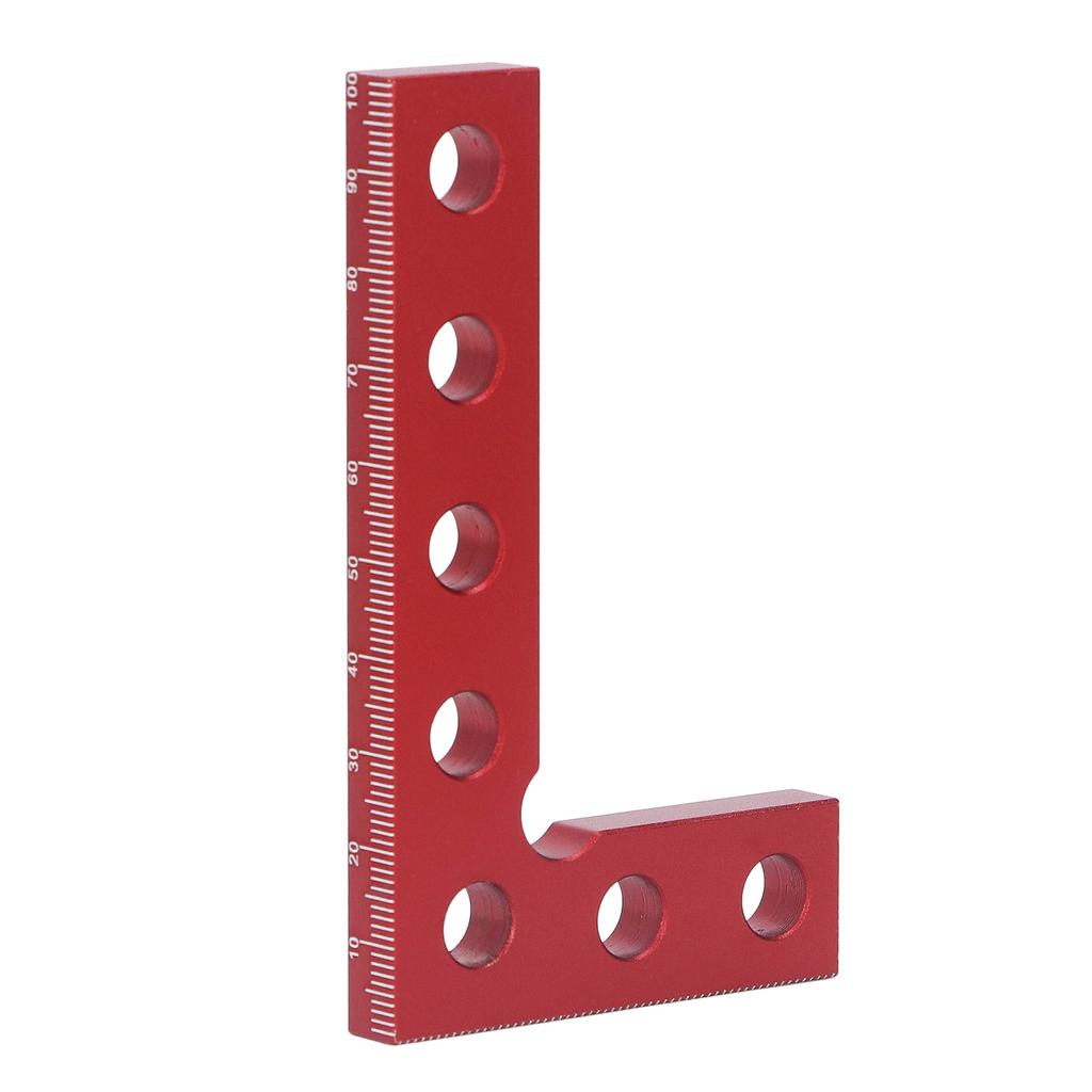 Mini Small Square Center Finder Tool 90 Degree Quick Measuring Aluminum Alloy Woodworking Ruler for