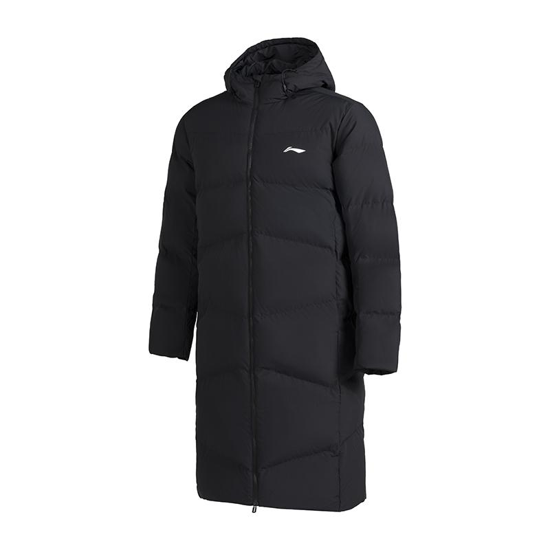 Li Ning Puffer Jackets Men's Black Hooded Thickened Other AFMV037-1