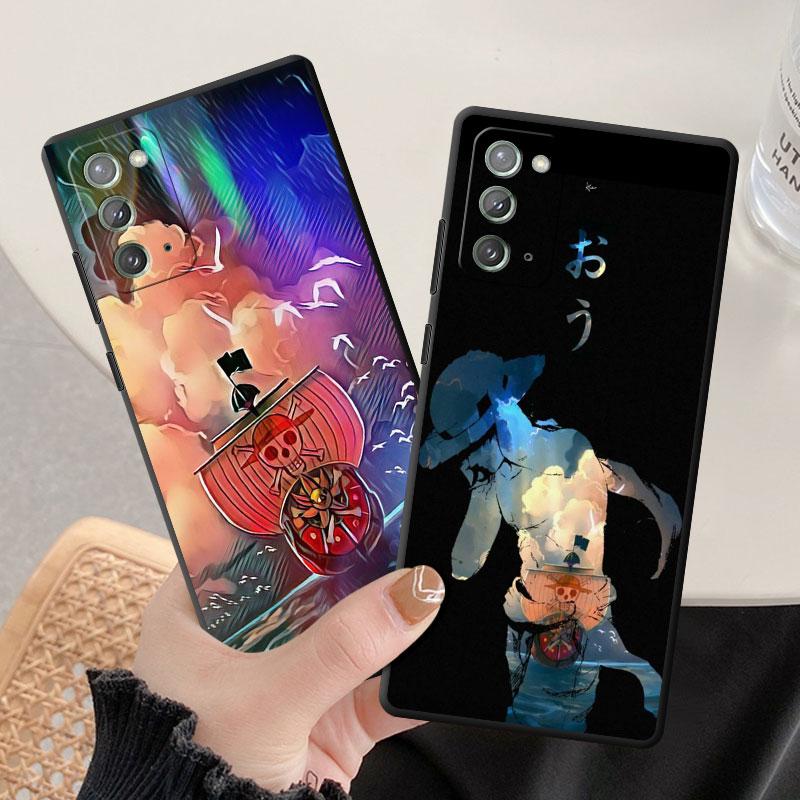 Phone Case for Samsung Galaxy S21 A22 A72 S22 A32 Note 20 Ultra 10 Plus 8 9 S20 Silicone Black Shell O-Ones AnimePieces Cover