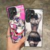 Fashion Tattoo Girl Mobile Phone Case for Samsung Galaxy A56 55 54 53 52 51 36 35 34 23 16 15 5G Glass Colorful Cover Cover