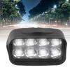 Plastic General 8LED Electric Tricycle Modified Heat Dissipation Strong Spot Light for Motorcycle