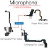 Microphone ProblemSolution For iPhone X XR XS Max Ear Speaker Charging Dock  Power Button Flex Cable Replacement