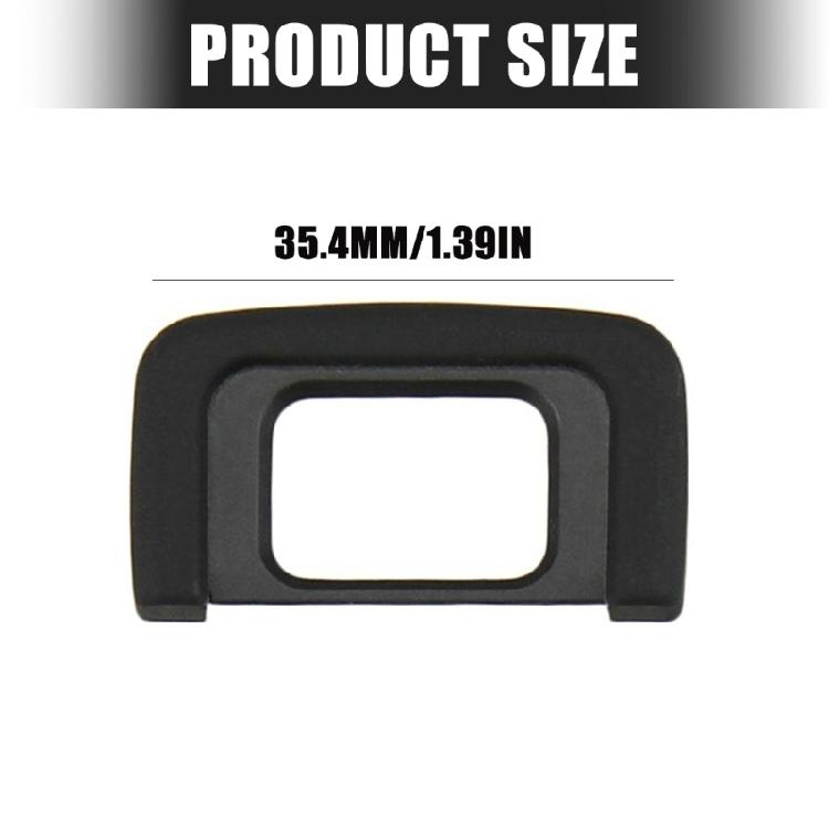 DK-25 Eyepiece Eyecups Comfortable Wearing Camera Viewfinder Eyecups Blocking Stray Light Avoid Eye Fatigue Accurate Size