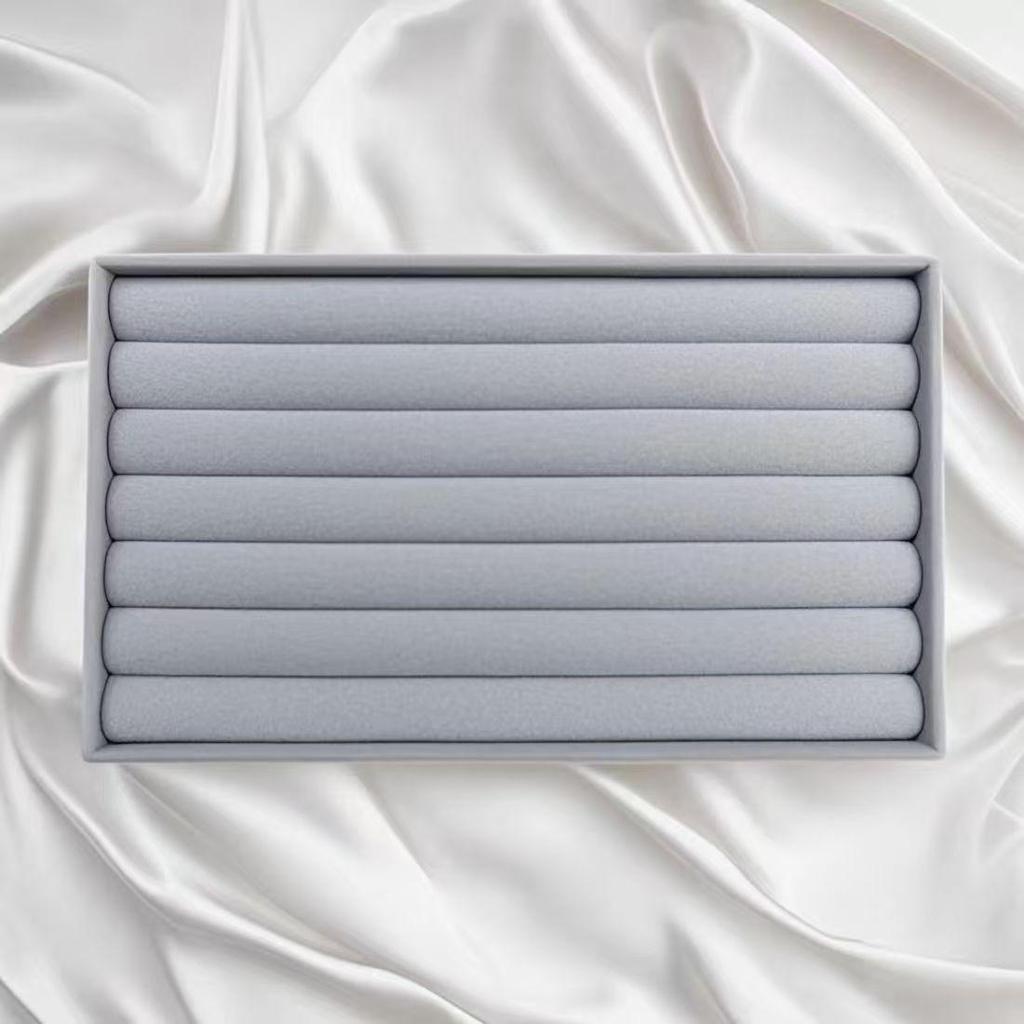 Samt Schmuckaufbewahrungsschale für Armbänder und Accessoires - Eisblumen-Design