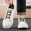 Fashion Trendy Shallow Mouth Men's Shoes 2025 Spring New Casual Personalized Men's Thick Soled Vulcanized Shoes Zapatos Hombre Sneakers