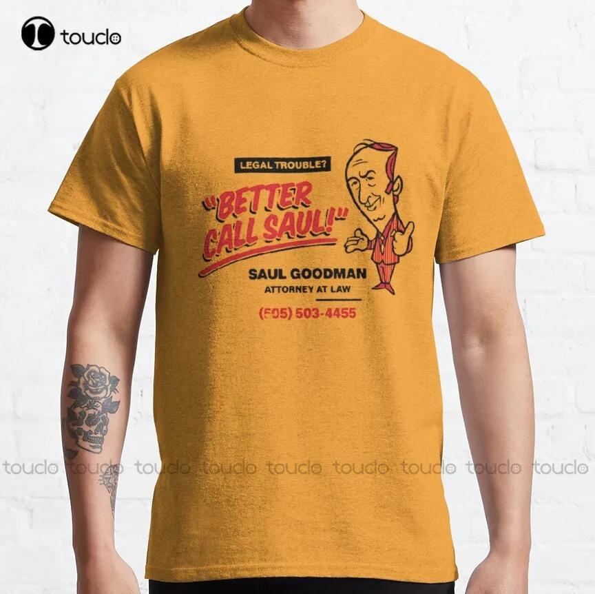 Better Call Saul Saul Goodunisex Breaking Bad Classic Tshirt Custom Aldult Teen Unisex Digital Printing Tee Shirt Xs5xl
