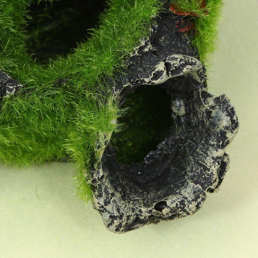 Resin Shrimp Breeding Hiding Cave Crafts Arts Decorative Props Fish Tank Tree House Simulation Fish Shrimp Cave Shelter Aquarium