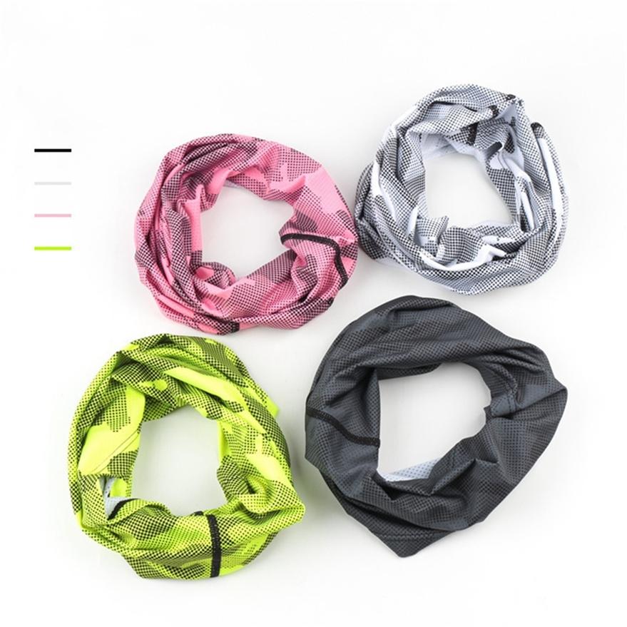 Ice Silk Ear Hanging Sun Shield Face Covering Outdoor Headband Neck Cover