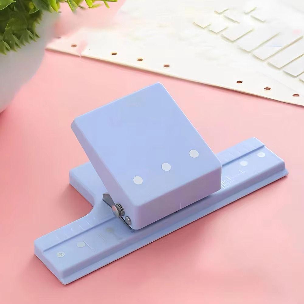 Mini Size Hole Punching Machine DIY Loose Leaf Punch Paper Binding Punch  School Office