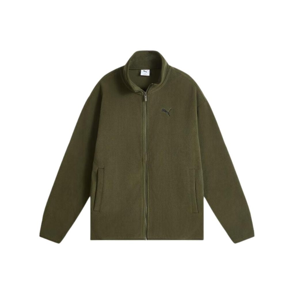 

Puma Спортивная повседневная флисовая куртка с воротником-стойкой и молнией, с длинными рукавами, мужские куртки 686093-82 S