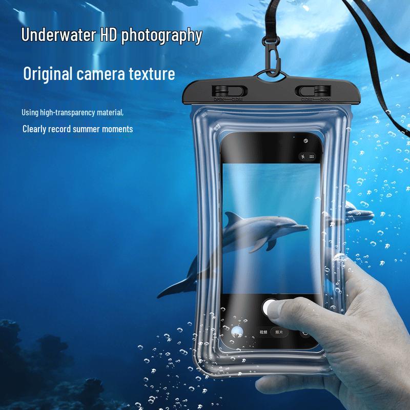 Universal Touchscreen Waterproof Phone Pouch with Lanyard