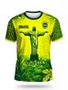 Camiseta de Fútbol 3D Impresa Copa Mundial de Brasil 2026