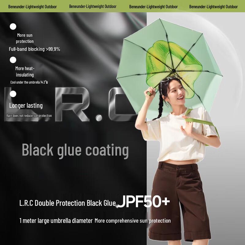 

Beneunder Five-Fold UV Protection Sun & Rain Umbrella
