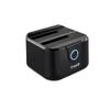 TooQ Tooq Sata Disk Dock 2 Bays 2-5inches - 3-5inches - Usb 3-0 - Cloning Function
