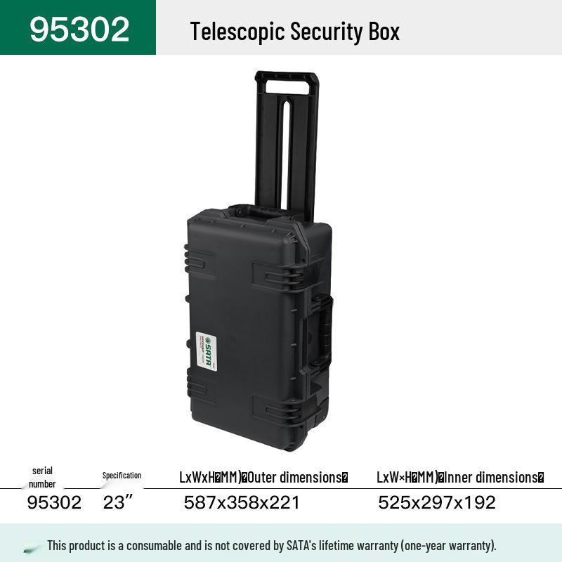 SATA Tool Rolling Safety Box Series (95302, 95303, 95304, 95309, 95310) 95302