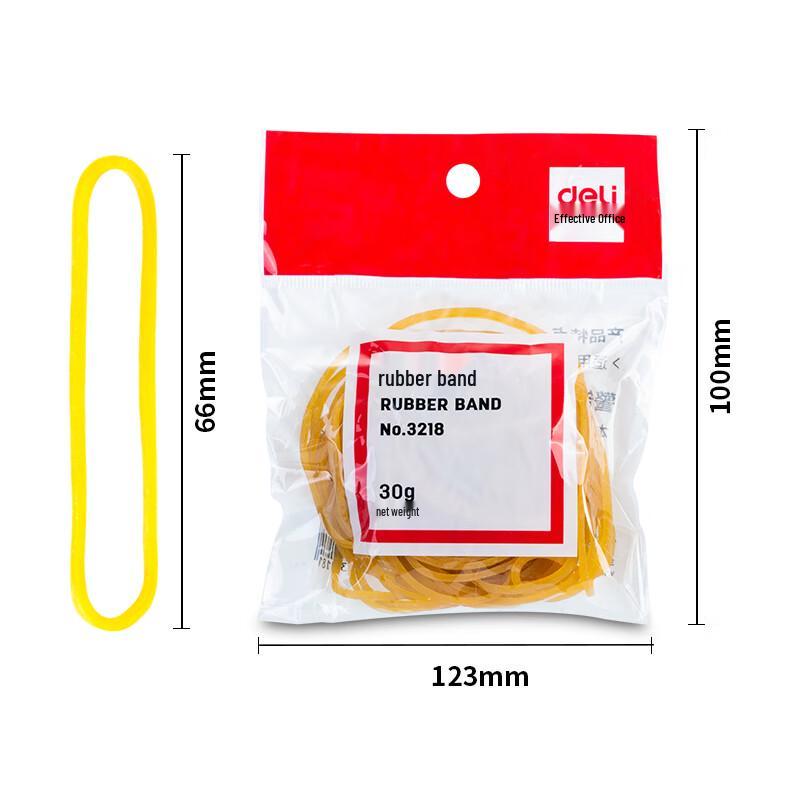 Deli 3218 Durable Rubber Bands