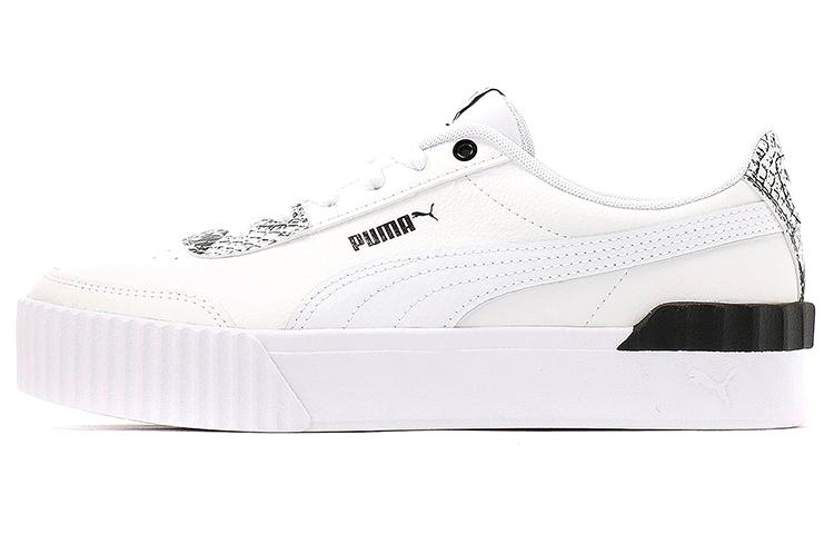 PUMA Carina Lift Casual Shoes For White/Black Women s 382504-01 35.5