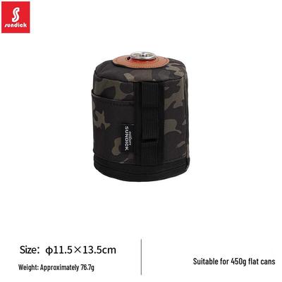 Outdoor Camping Gas Canister Protective Sleeve